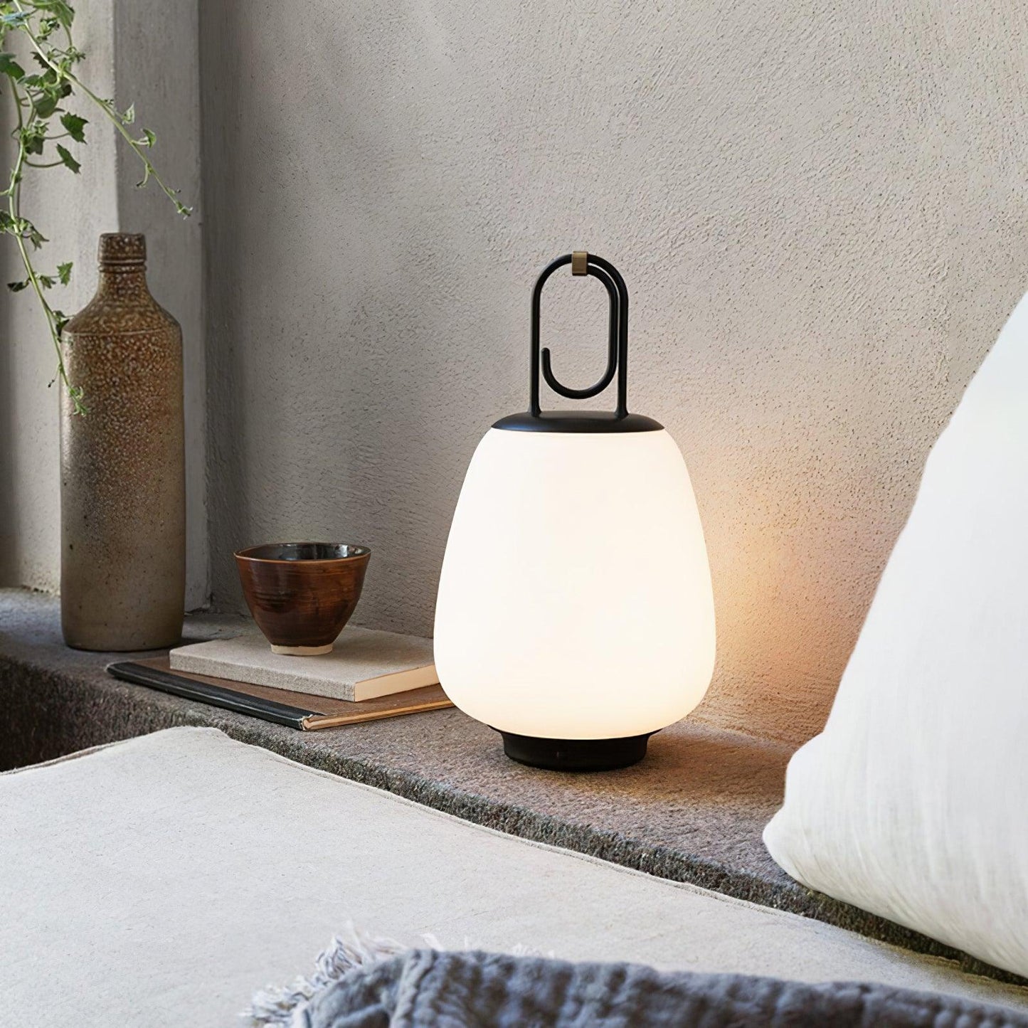 Portable Table Lamp – Elegant Design for Home Office, Warm LED Lighting