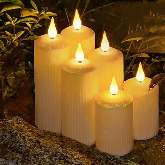 Waterproof LED Candles with Remote – Elegant Home Decor for Parties & Events