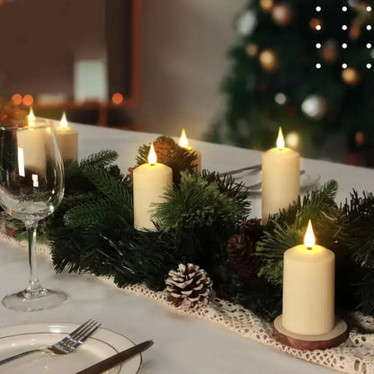 Waterproof LED Candles with Remote – Elegant Home Decor for Parties & Events