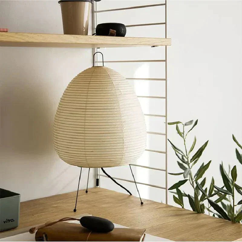 Japanese Floor Lamp – Rice Paper Lighting for Cozy Home and Office Decor